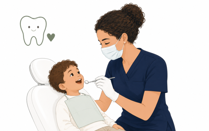 La première visite de votre enfant chez le dentiste