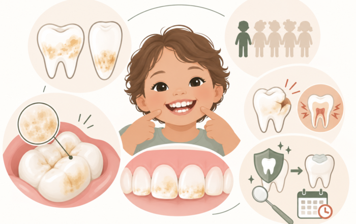 La MIH : comprendre les taches sur les dents de l’enfant